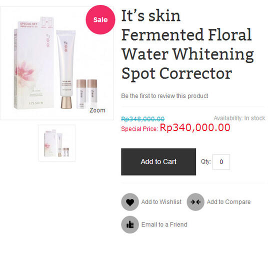 Bintik Hitam ?! Big No No !!! Solusinya Its Skin_KOREA BRAND