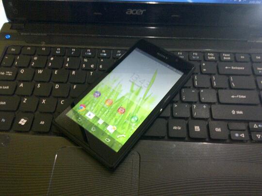 Sony Xperia C Dual SIM Black 1 Minggu Pakai Garansi Panjang Fullset Semarang