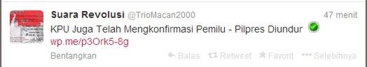 PEMILU 2014 MUNDUR KE 2015 ??