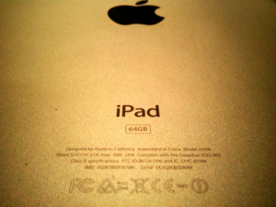 IPad 2 (64Gb 3G+ Wifi)