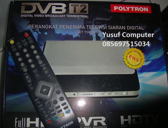 Terjual Set Top Box Stb Dvb T2 Polytron Pdv 500t2 Resmi Sertifikasi Kominfo Kaskus