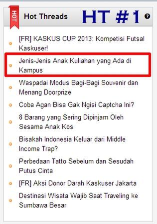 Tipe - Tipe Anak Kuliahan / Mahasiswa, Mana Tipemu? (Masuk Gan!!)