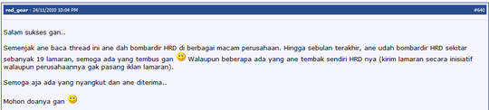 (Sharing-New release) Menjebol Tes Masuk Perusahaan Dgn Tingkat Keberhasilan 99%