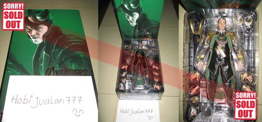 JUAL HOT TOYS SHEVA ALOMAR, JILL VALENTINE, THOR & LOKI AVENGER, CAPTAIN AMERIKA !!
