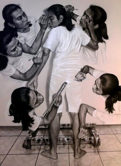Veri Apriyanto!! Drawing Pencil Art Indonesia yang Mendunia