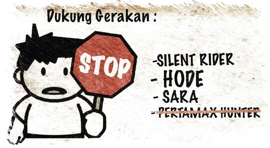 Ironi pengendara Jakarta, sudah salah malah marah