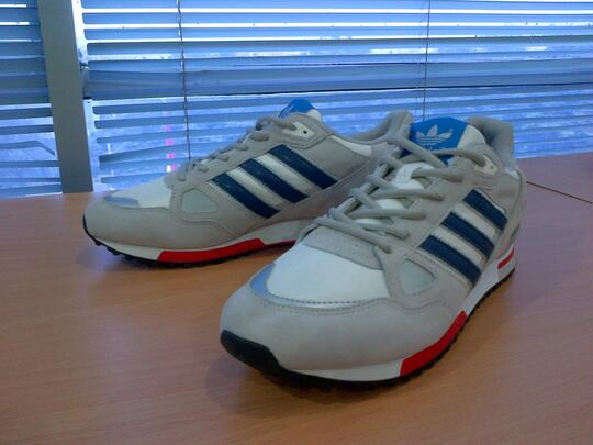 ADIDAS ZX 750 CHROME DARK SLATE ORIGINAL 2014 SIZE 44