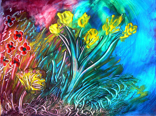 Download 880 Koleksi Gambar Hasil Finger Painting Anak Tk Terbaru HD