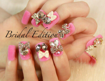 Cari Wedding Nail Art Semarang Kuku Palsu Tercantik Nail Art French Leopardato Ideas