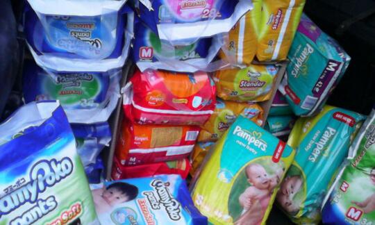 Terjual Diapers Murah Pampers Mamy Poko Reseller 