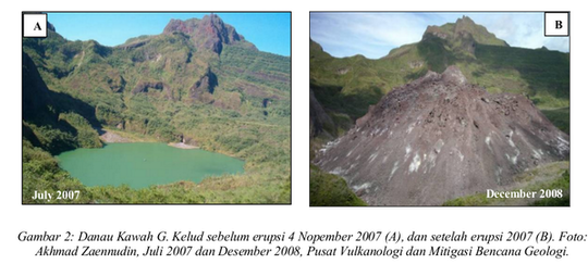 Erupsi Gunung Kelud dalam Foto 13/2/14 22.50WIB