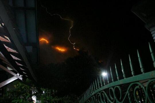 Erupsi Gunung Kelud dalam Foto 13/2/14 22.50WIB