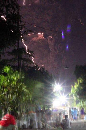 Erupsi Gunung Kelud dalam Foto 13/2/14 22.50WIB