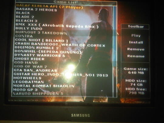 PS 2 Fat HDD 80 Gb Full Game