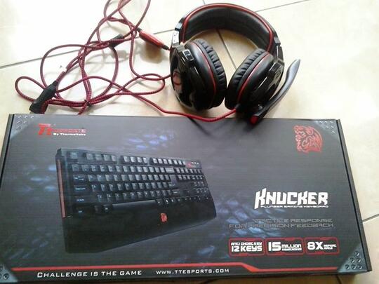 WTS : Keyboard Knucker TteSPORTS. Like New, lebih murah