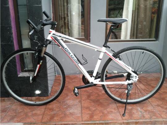 Terjual POLYGON HEIST 2.0 2012 PUTIH 