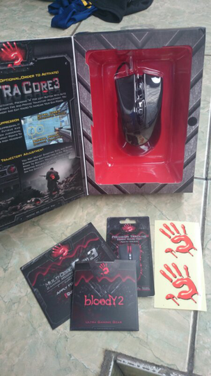 JUAL MOUSE MACRO BLOODY V3 (LIKE NEW)