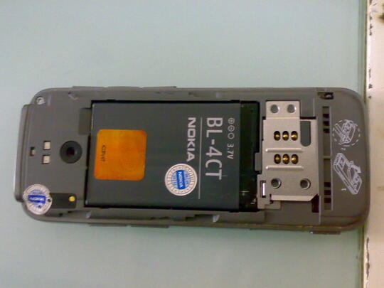 Dijual nokia 5630 Express Music rusak Rp 200.000
