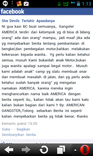 hati hati gan.. geng motor berulah lagi