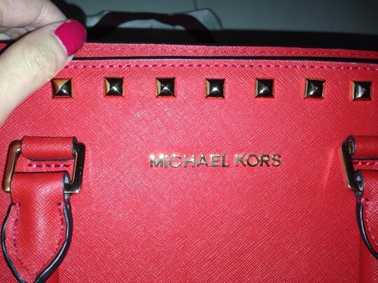 michael kors selma large studded