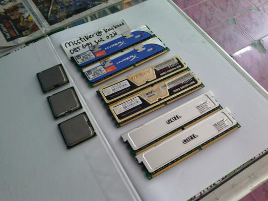 3 Processor Quadcore Q6600,Q8300,Q9505