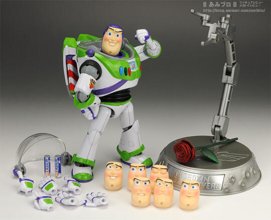 bandai chogokin buzz lightyear