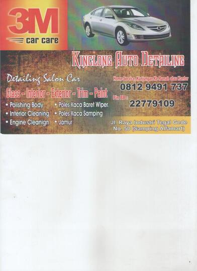Terjual Kinclong Auto Detailing Jasa Salon Mobil Panggilan Untuk Wilayah Bekasi Tambun Kaskus