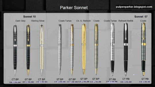 Dijual cepat bolpoint parker sonnet ori limited edition