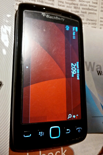 wts BlackBerry 9850 (torch 3) lengkap mulus bergaransi MURAH !!