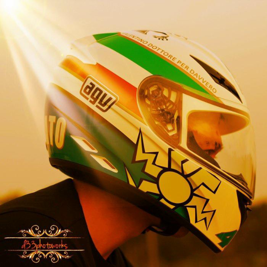 Terjual AGV K3 Special Edition IL Laureato 98% Mulus | KASKUS