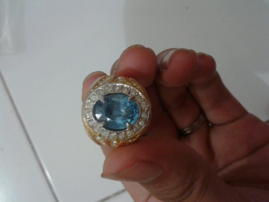 jual cinci batu blue topas.blue topaz