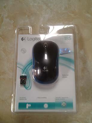 MURAH, ORI, Mouse Wireless M185 LOGITECH