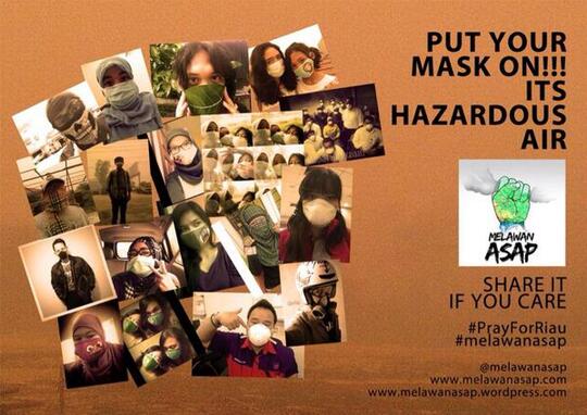 #PrayForRiau Riau Terancam Hilang