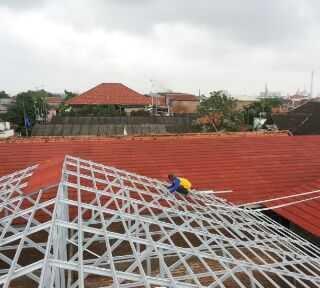 Jasa Pemasangan Rangka Atap Baja Ringan & Genteng Metal
