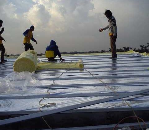 Jasa Pemasangan Rangka Atap Baja Ringan & Genteng Metal