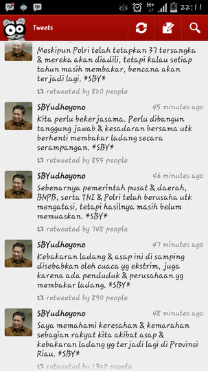 Instagram Saya Di Block ibu Ani Karena Curhat Masalah Asap Riau ke Beliau