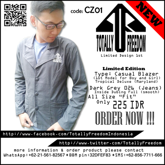 Ready Stock Casual Blazer For Boy and Girls