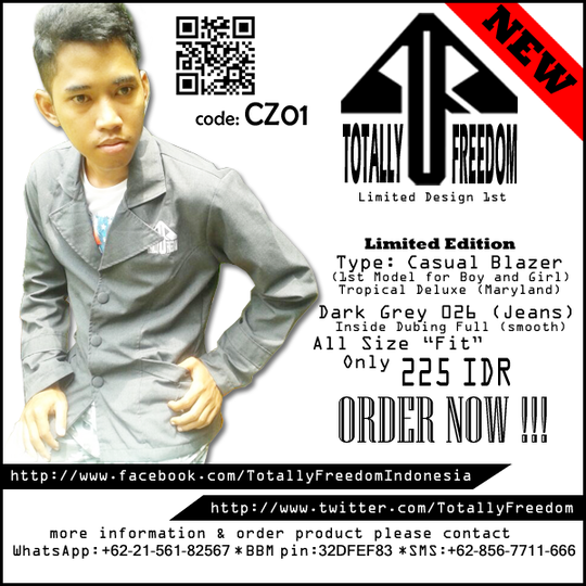 Ready Stock Casual Blazer For Boy and Girls
