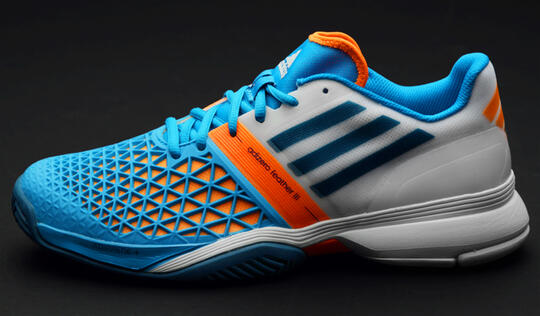 Terjual Sepatu adidas CC Adizero Feather Tennis Shoes Solar Blue and White | KASKUS