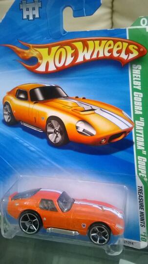 hot wheels shelby cobra daytona coupe treasure hunt