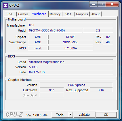 MSI 990FXA-GD80 + FX8350 BARU 1 BULAN