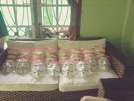 Topeng Anonymous Bekasi