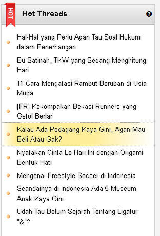 Kalo ada pedagang seperti ini, agan mau beli apa engga ?