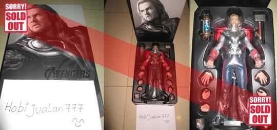 JUAL HOT TOYS SHEVA ALOMAR, JILL VALENTINE, THOR & LOKI AVENGER, CAPTAIN AMERIKA !!
