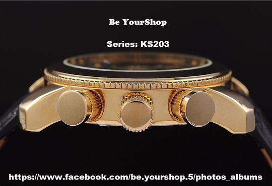 Ready Stock 'Kronen Sohne' jam tangan mekanik tanpa baterai