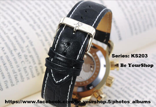 Ready Stock 'Kronen Sohne' jam tangan mekanik tanpa baterai