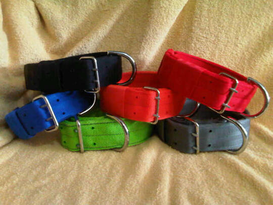 COLLAR DOG NYLON LEBAR 5CM, 4CM ( PITBULL, HERDER, ROTTWEILER )