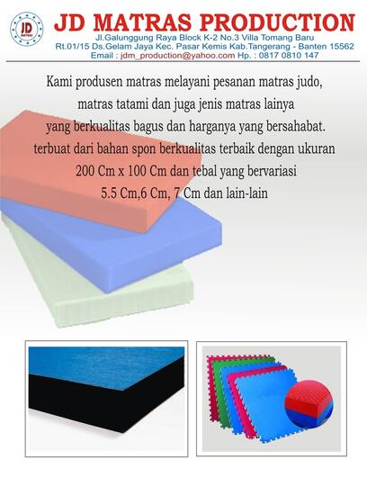 Jual Matras Judo Dan Lain-Lain