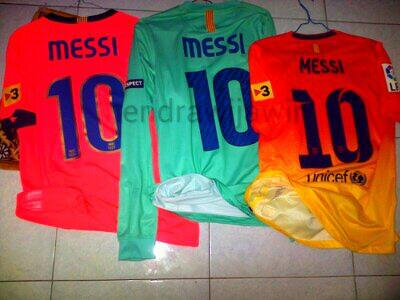 jersey barcelona player issue/match issue messi away Original