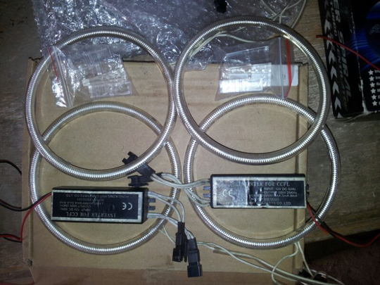 angel eyes, baut roda, simota turbo ventilator ex bmw 520i e34